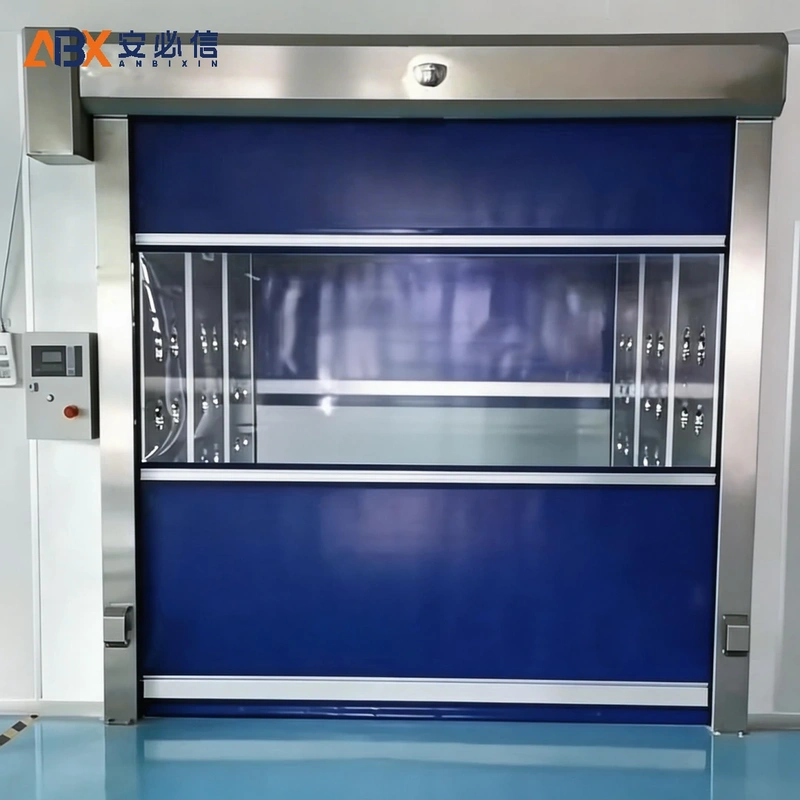 双鸭山市感应快速门
