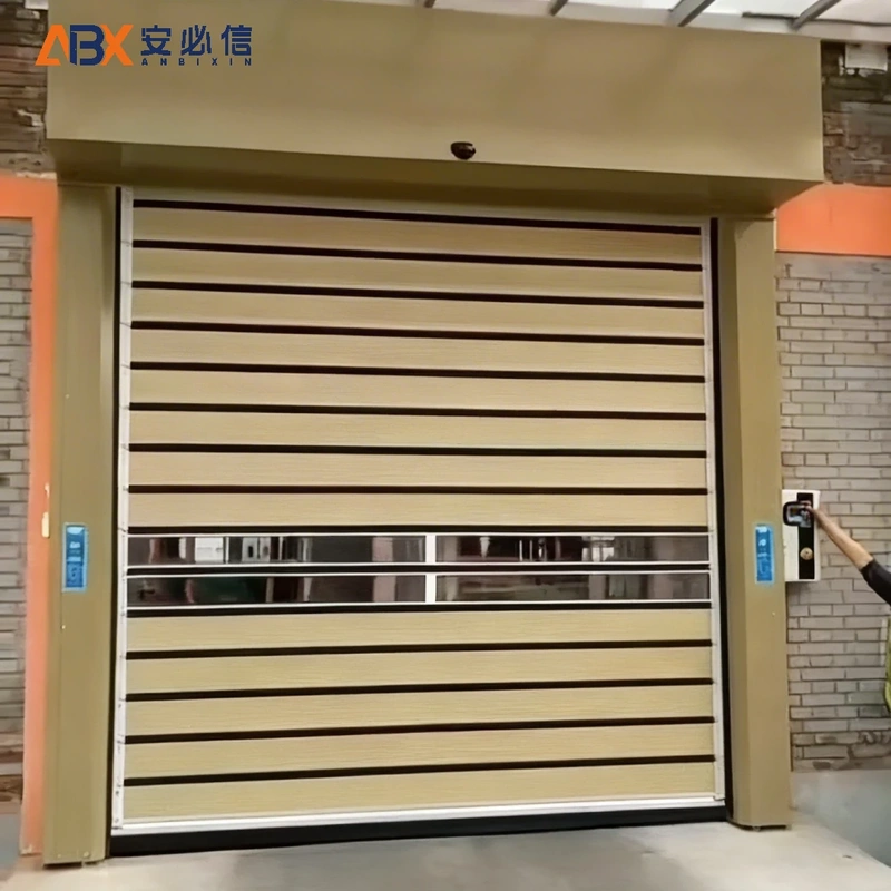 双鸭山市铝质快速门